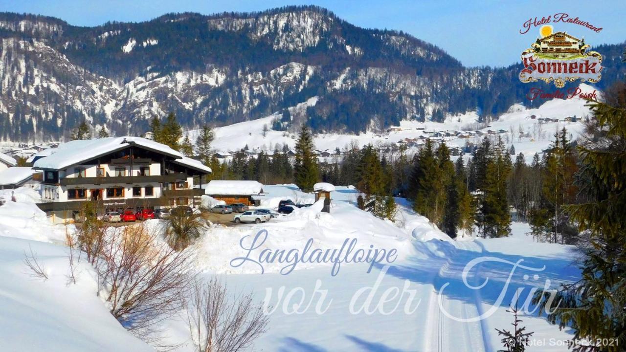 Hotel-Gasthof-Sonneck Райт им Винкл Екстериор снимка